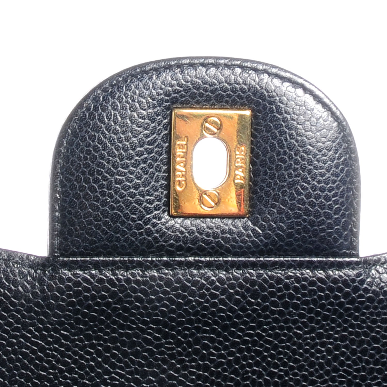 Chanel Caviar Jumbo Flap Black 7 of 9