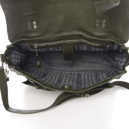 Proenza Schouler Lambskin Medium PS1 Satchel Military 4 of 13