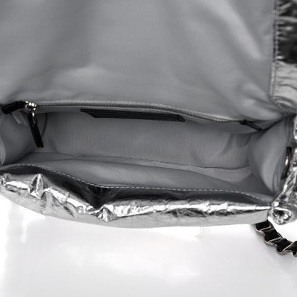 Marc Jacobs Metallic Lambskin The Pillow Bag Silver 4 of 10