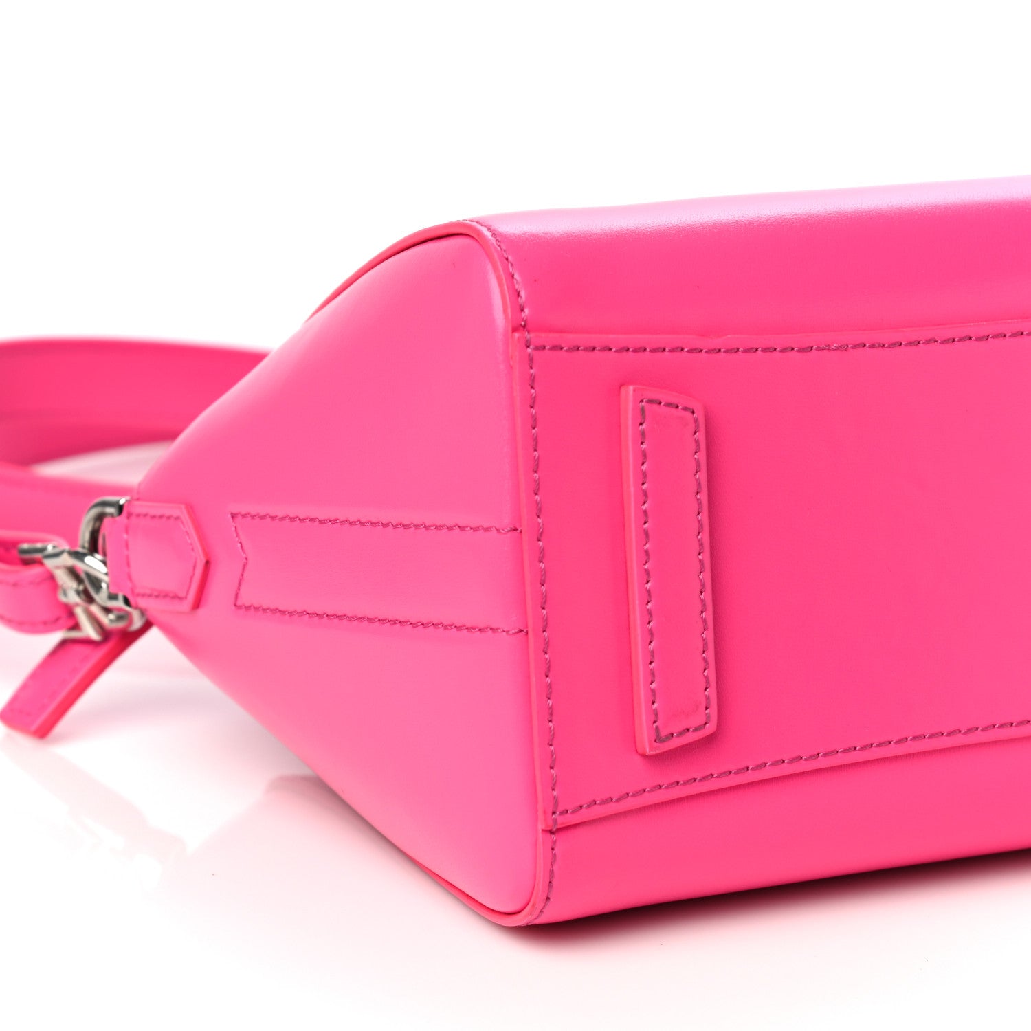 Givenchy Shiny Lord Calfskin Mini Antigona Shocking Pink 9 of 17