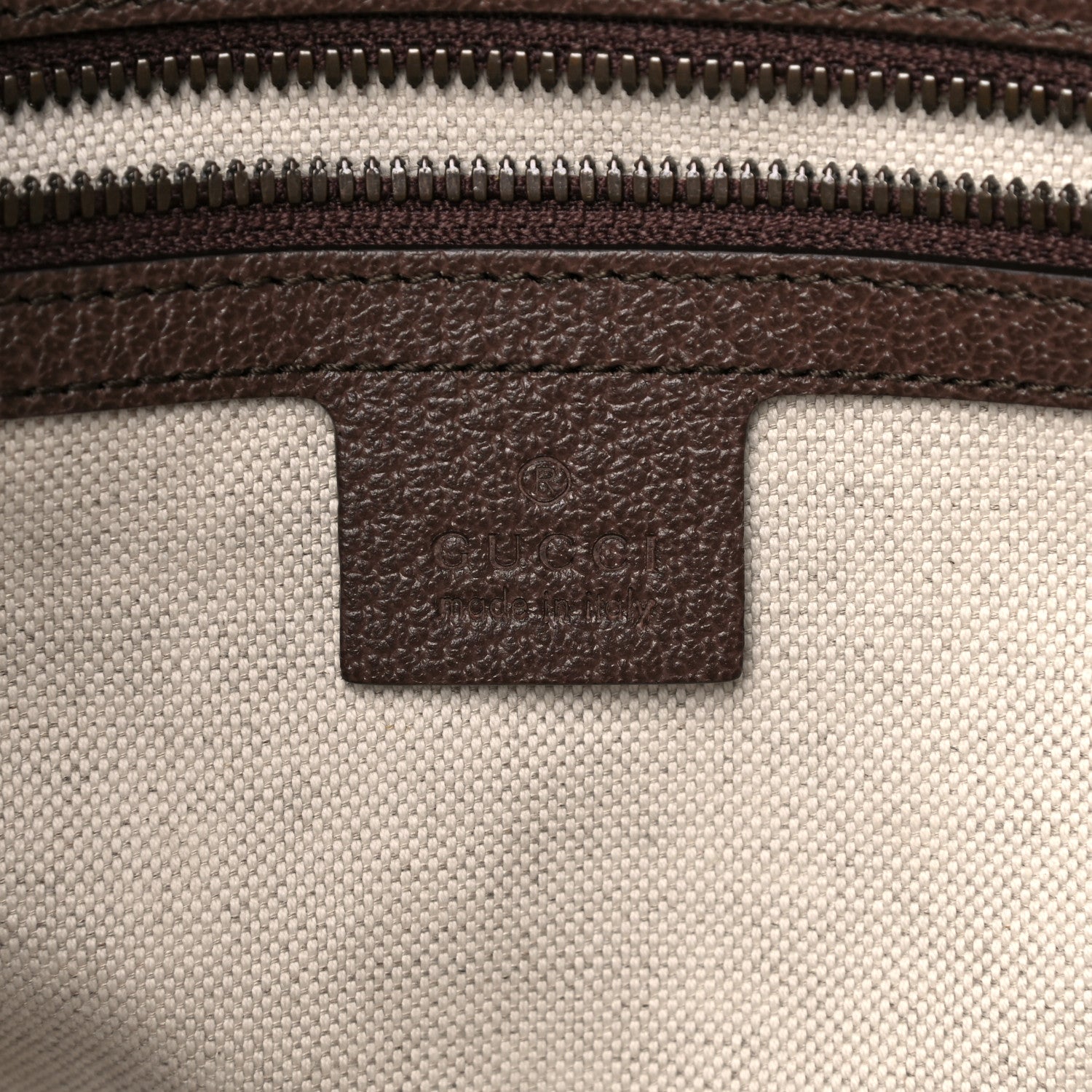 Gucci GG Supreme Monogram Web Small Ophidia Half Moon Hobo Brown 7 of 11