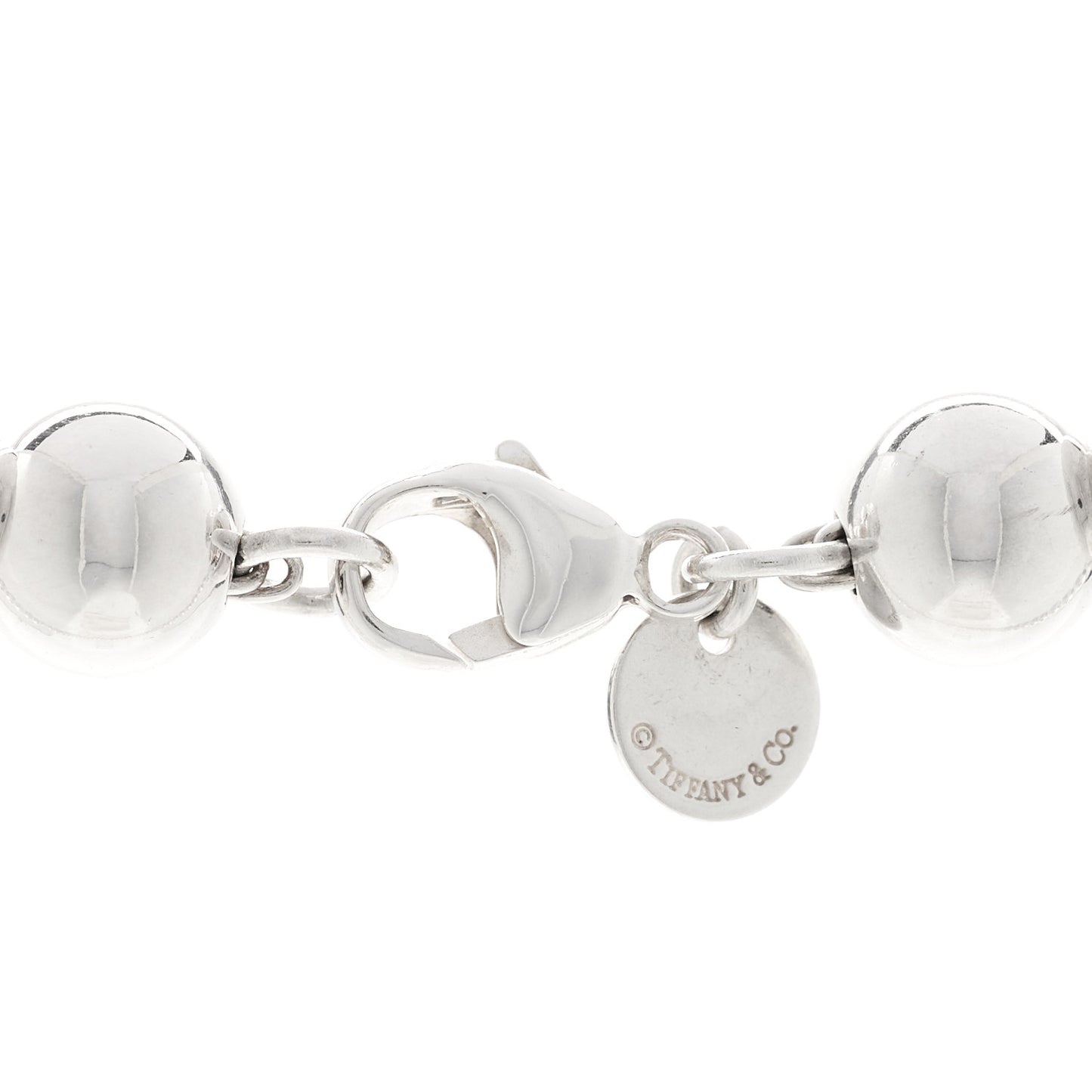 Sterling Silver 8mm Hardwear Ball Necklace