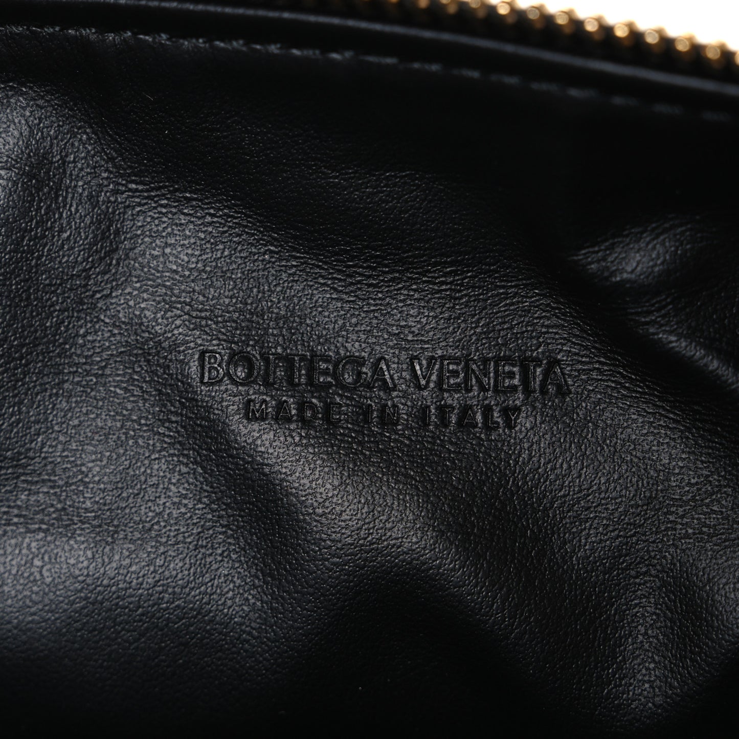 Calfskin Nappa Intrecciato Mini Wallace Black