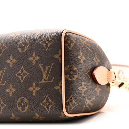 Louis Vuitton Monogram Speedy Bandouliere 20 Beige 9 of 10