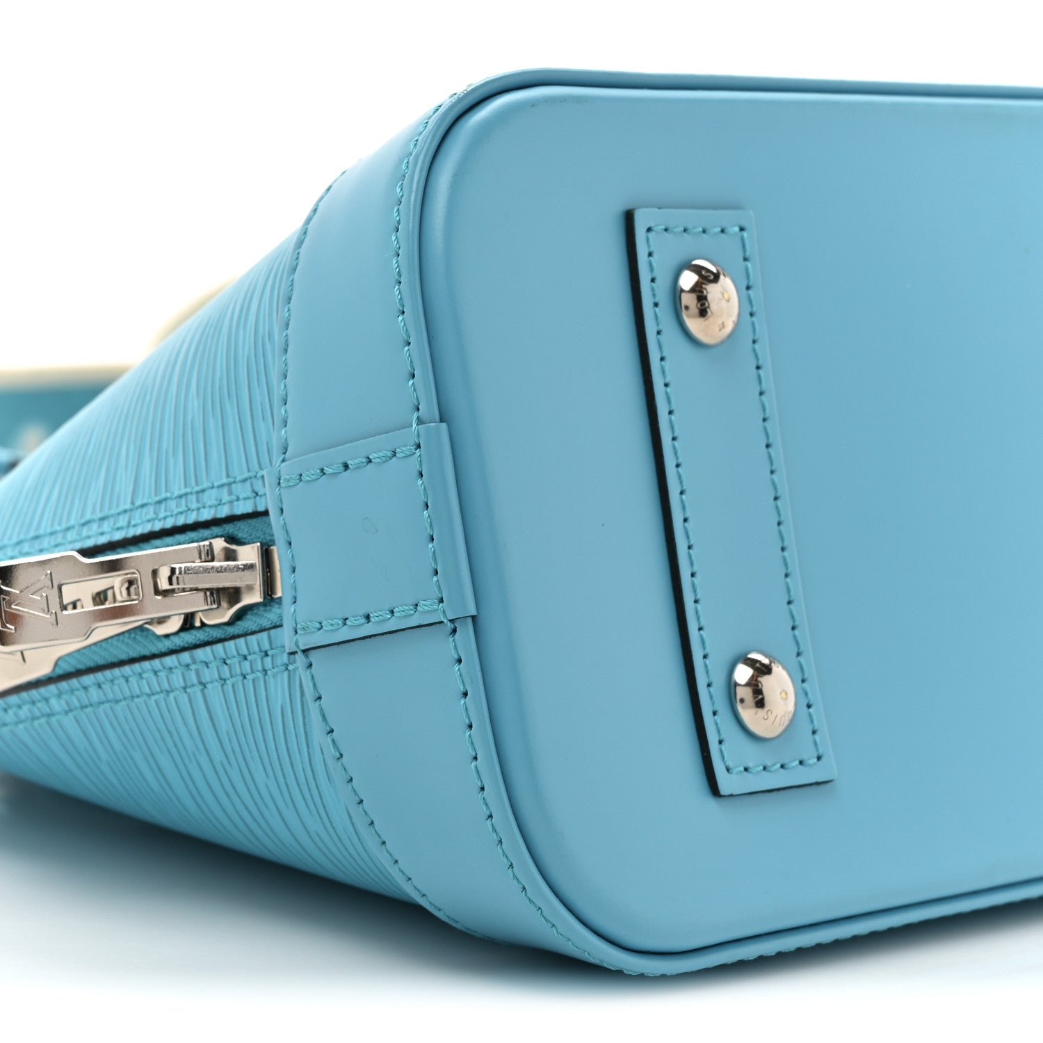 Louis Vuitton Epi Jacquard Alma BB Turquoise 9 of 15