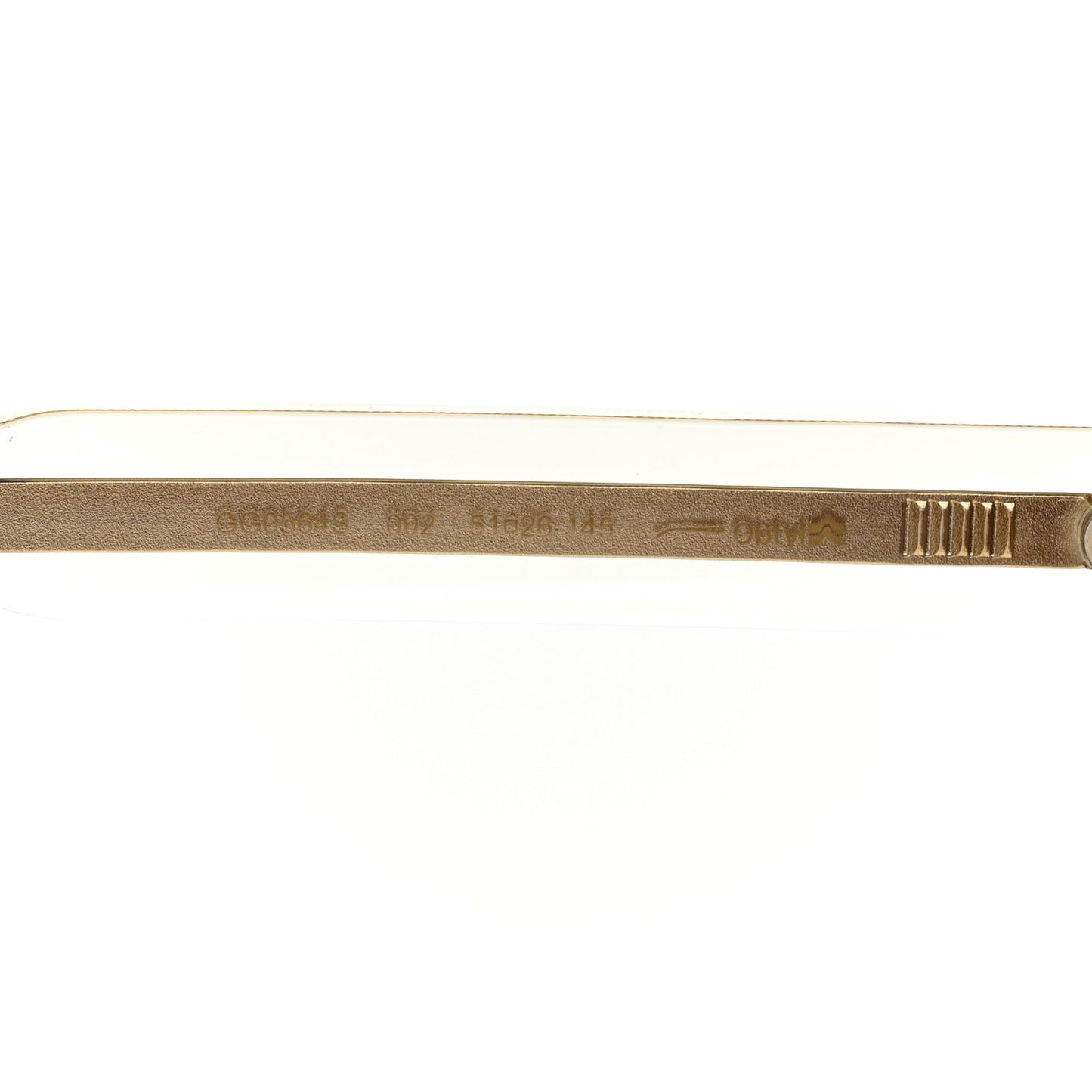 Acetate Crystal Square Sunglasses GG0564S Tortoise