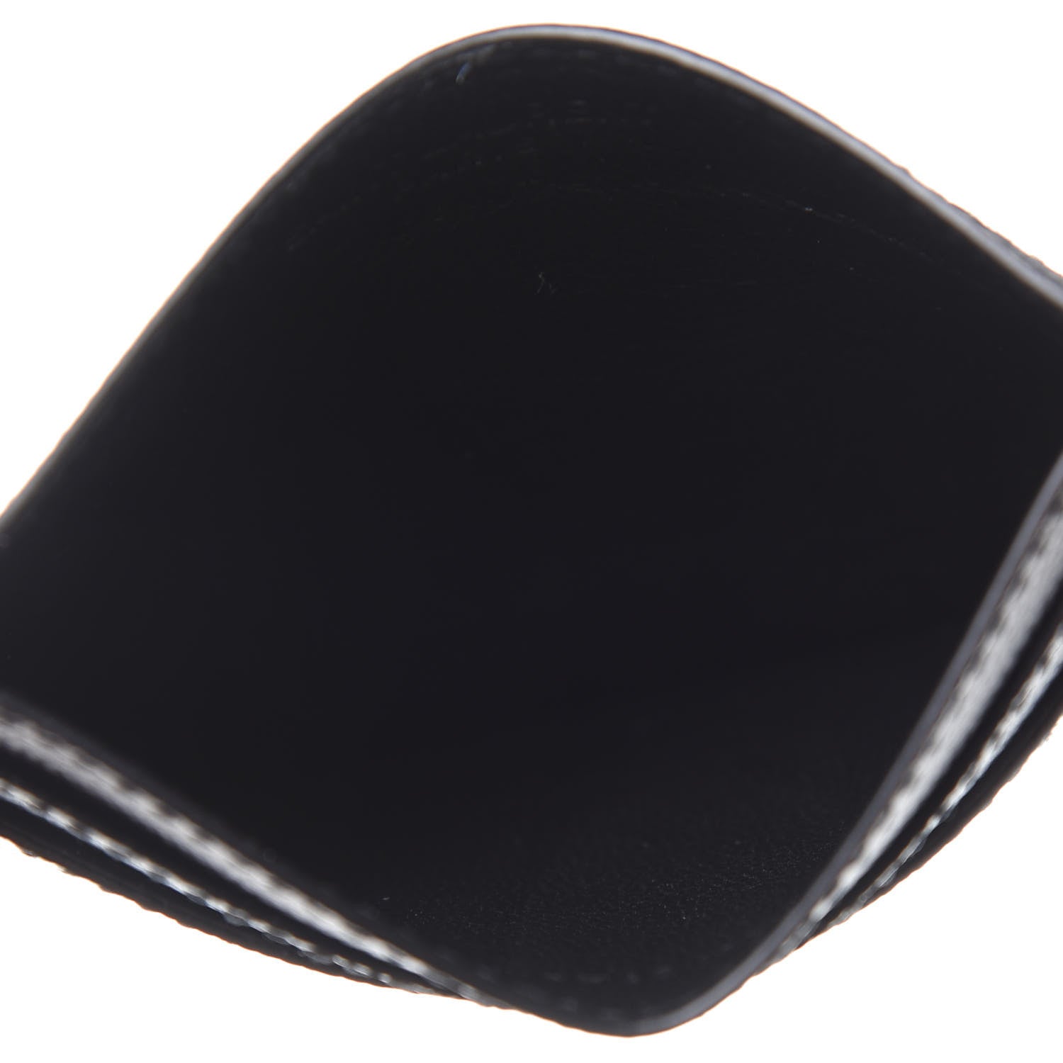 Saint Laurent Grain De Poudre Palm Tree Card Case Black White 5 of 8