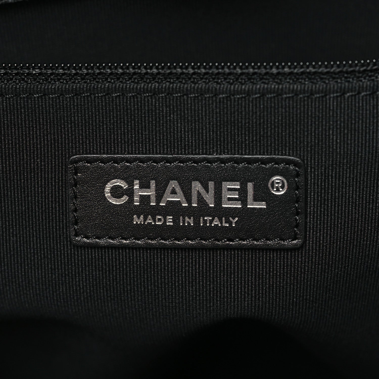 Chanel Calfskin Medium Deauville Tote Black 7 of 11