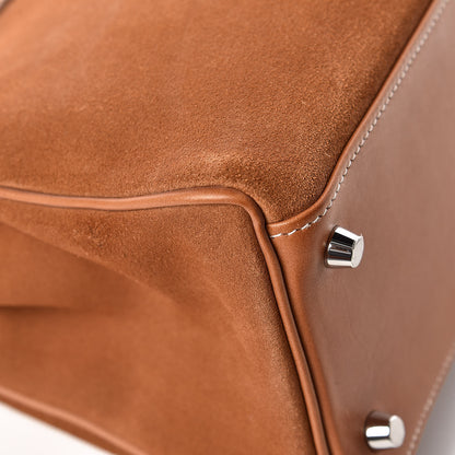 Hermes Barenia Grizzly Au Galop Kelly Retourne 32 Fauve 33 of 41