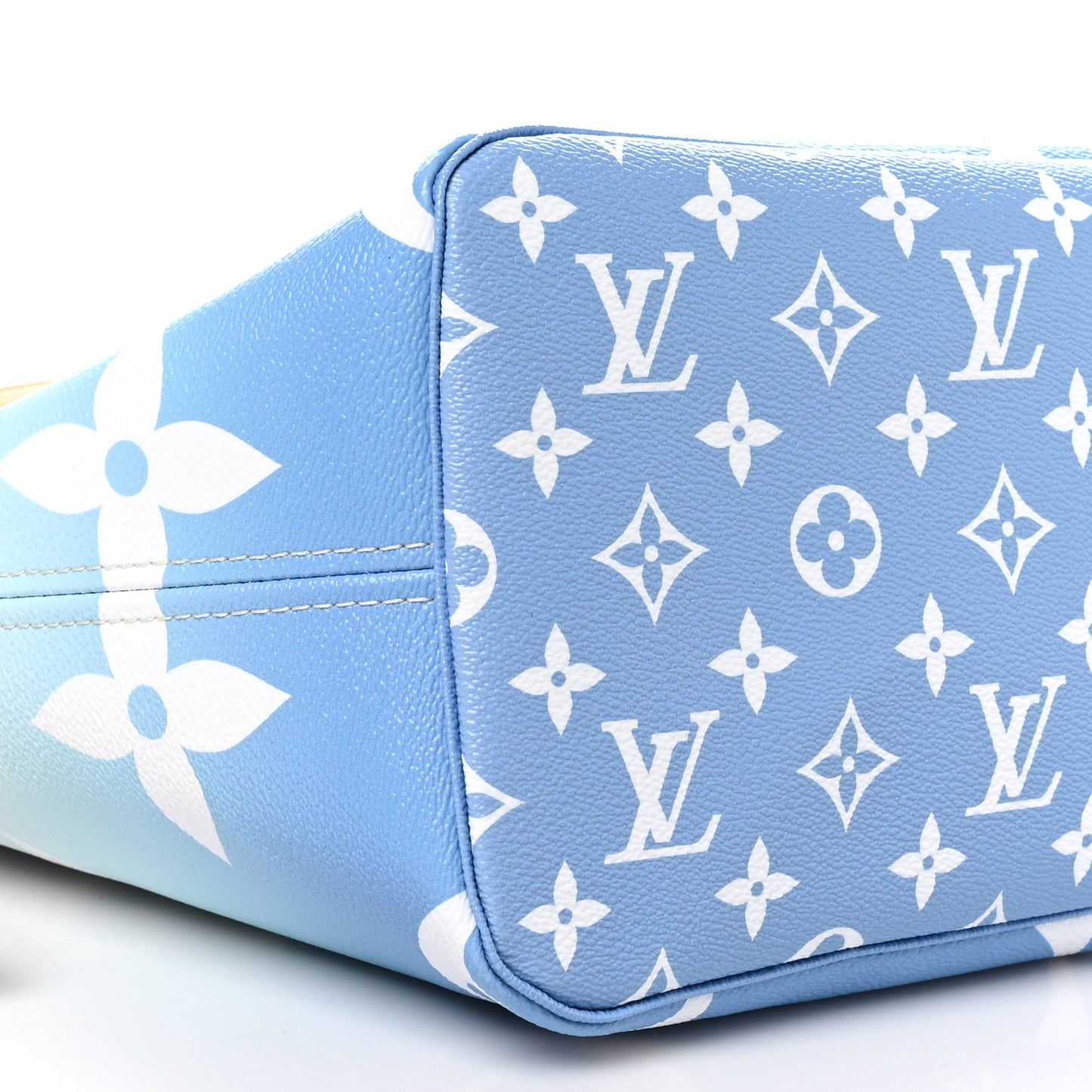Monogram Giant By The Pool Neverfull MM Blue