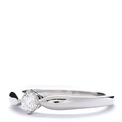 Bulgari Platinum Diamond .19ct Dedicata a Venezia Solitaire Engagement Ring 51 5.75 3 of 6