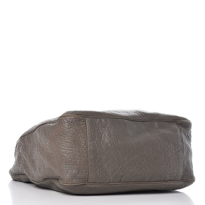 Saint Laurent Sheepskin Large Roady Hobo Grey 4 of 19