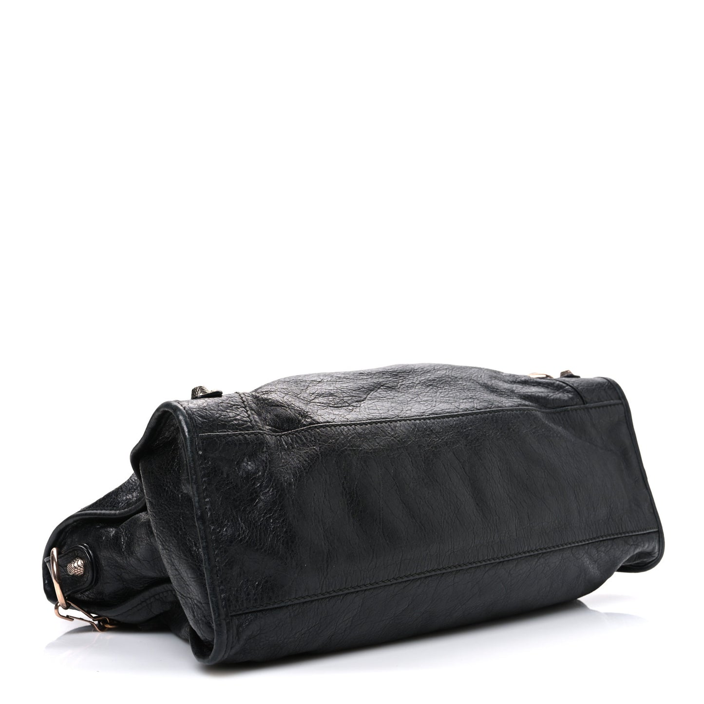 Agneau Giant 12 Rose Gold Hardware City Black