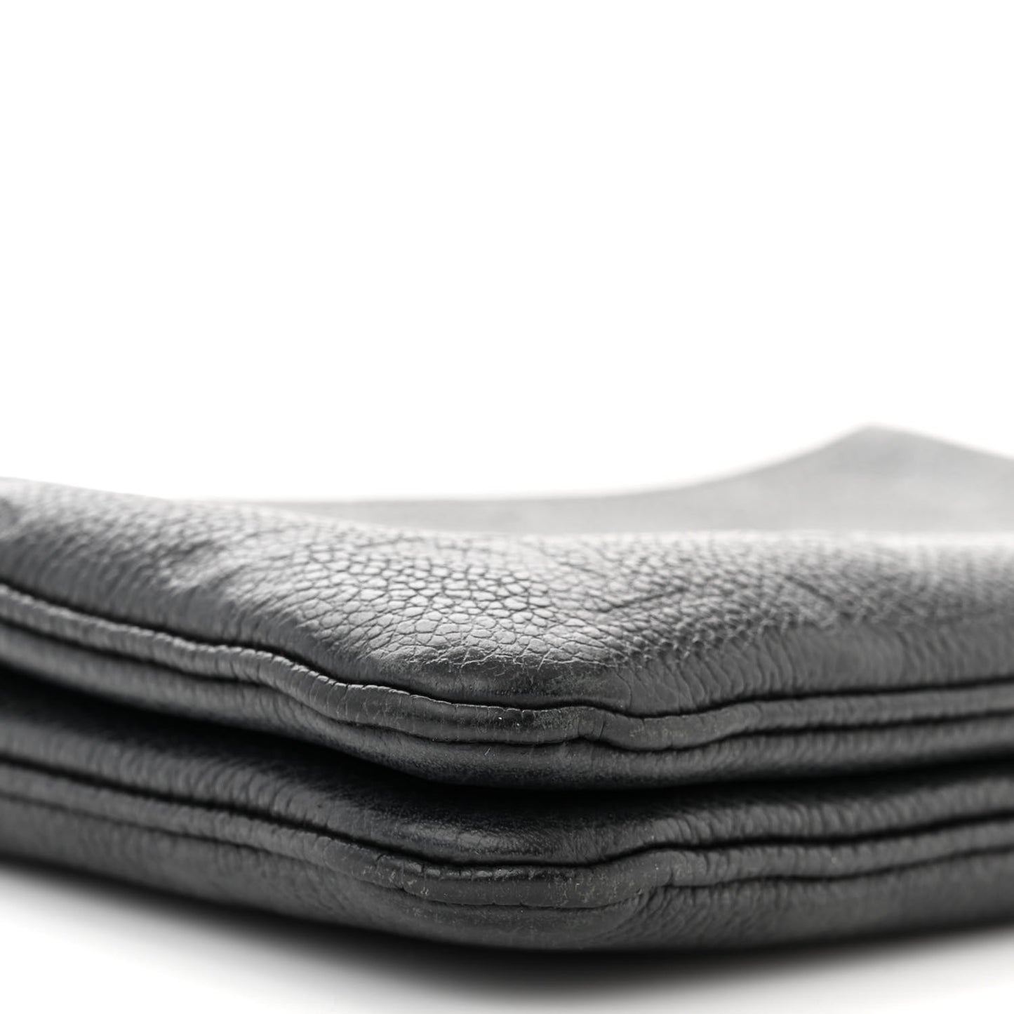 Empreinte Double Zip Pochette Black