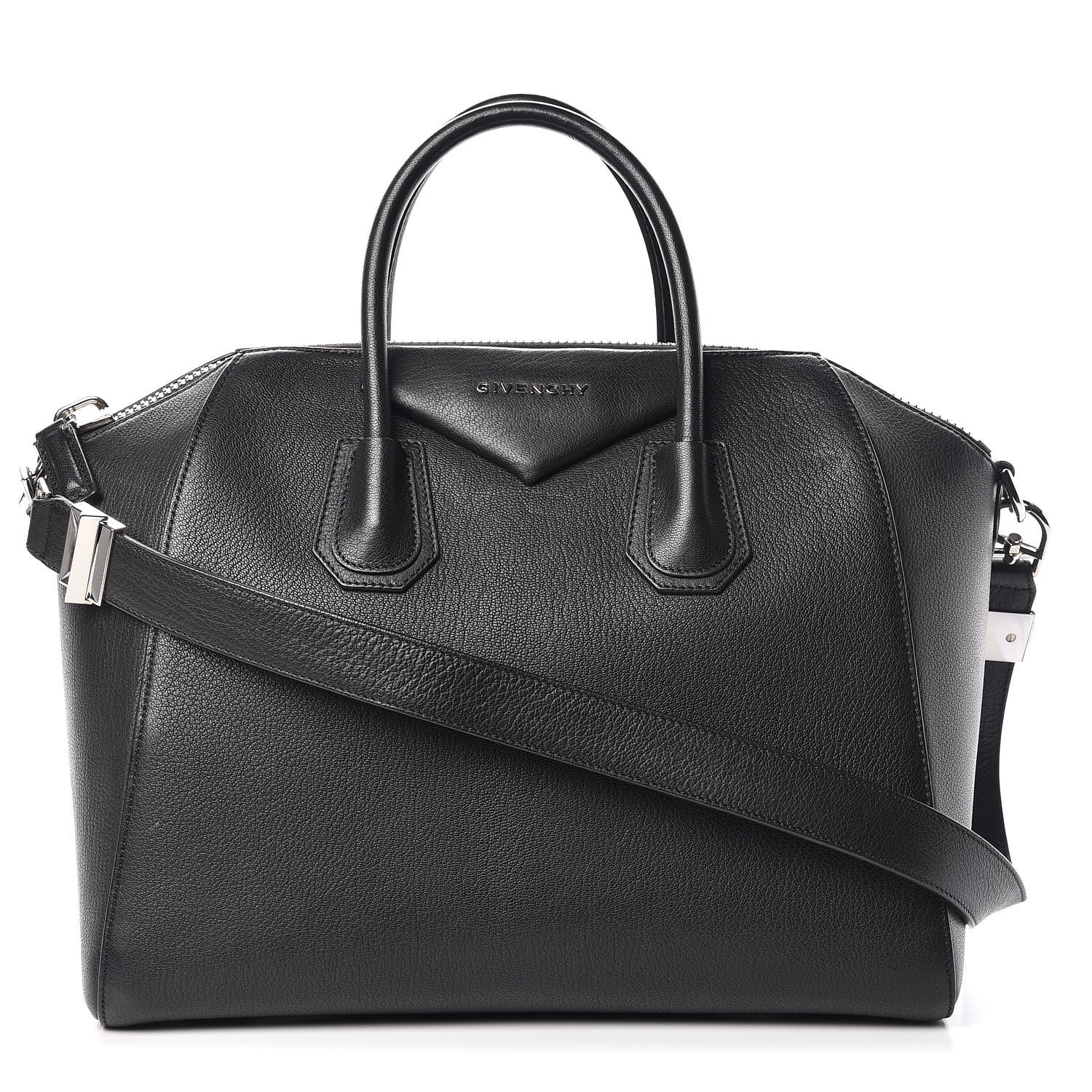 Givenchy Sugar Goatskin Medium Antigona Black 1 of 11
