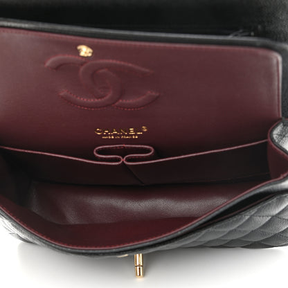 Chanel Caviar Quilted Medium Double Flap Black 5 of 11