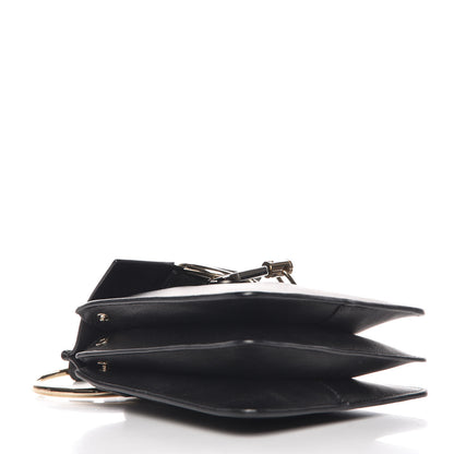 Chloe Suede Calfskin Mini Faye Bracelet Bag Black 4 of 8