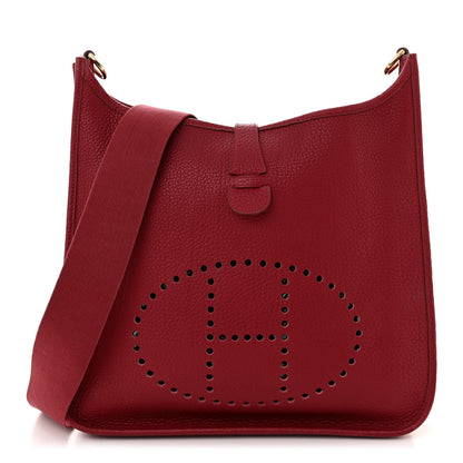 Hermes Togo Evelyne GM Rouge 1 of 10