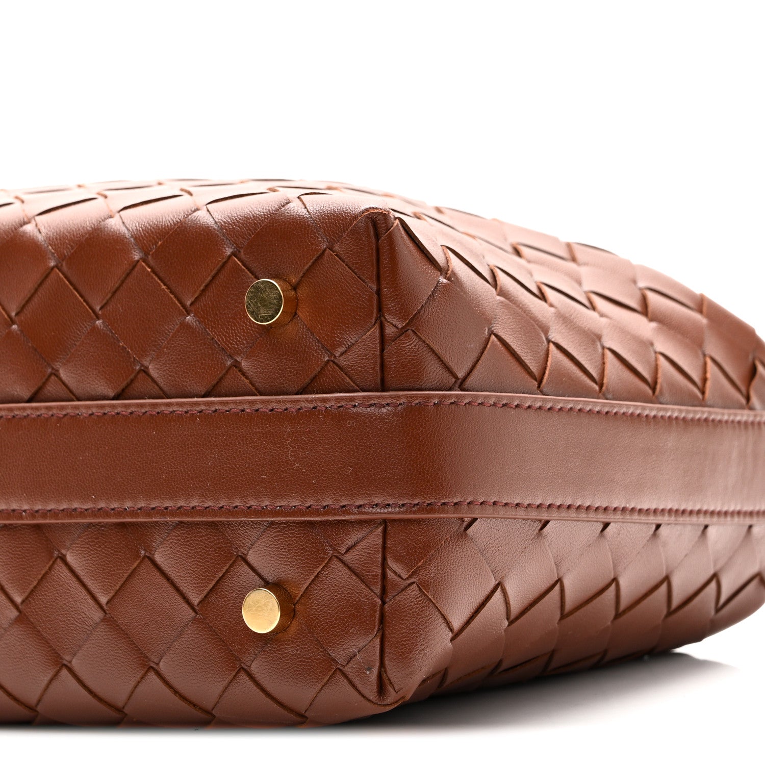 Bottega Veneta Calfskin Nappa Intrecciato Mini Wallace Sapele 10 of 10