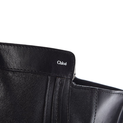 Chloe Calfskin Medium Alison East West Tote Black White 6 of 15