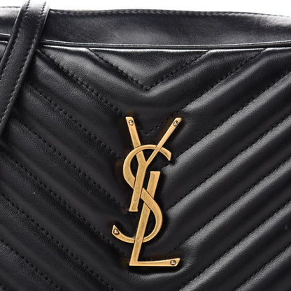 Saint Laurent Calfskin Matelasse Monogram Lou Camera Bag Black 12 of 12