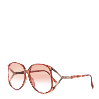 Christian Dior Square Sunglasses Orange Tortoise 1 of 6