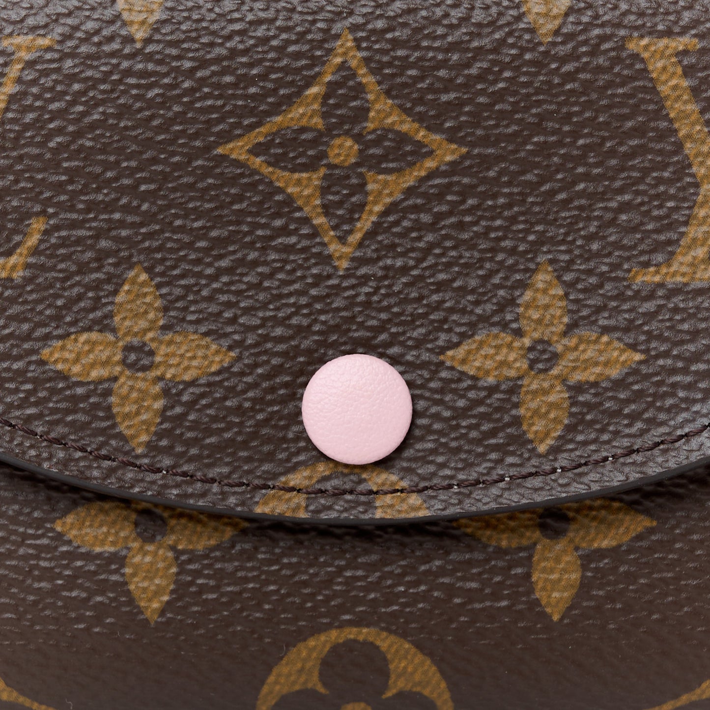 Monogram Rosalie Coin Purse Rose Ballerine