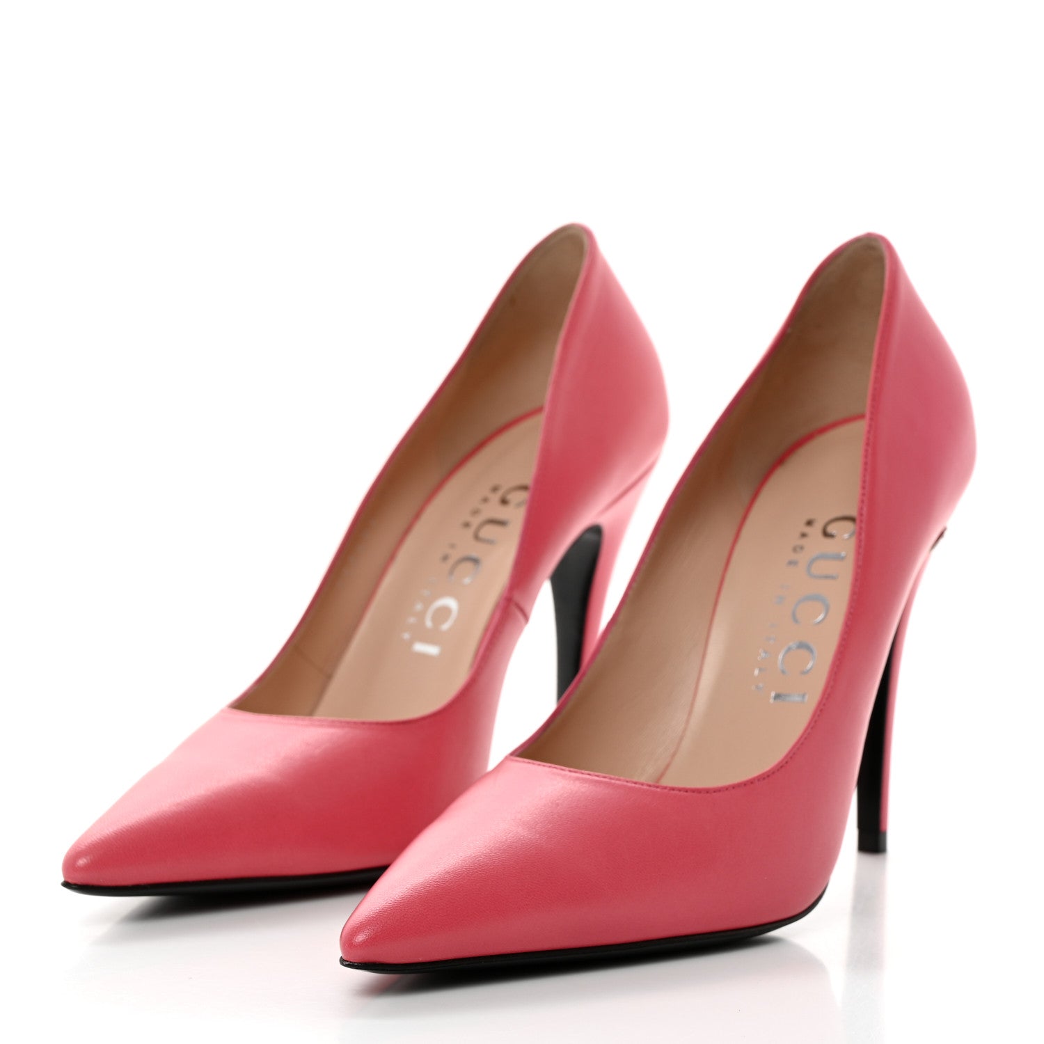 Gucci Malaga Kid GG 95mm Pumps 39 Rhodamine Pink 3 of 11