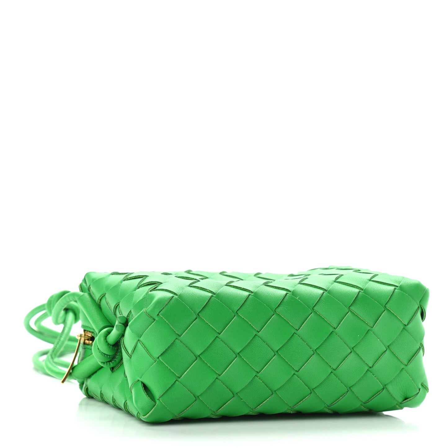 Nappa Intrecciato Mini Loop Camera Bag Parakeet