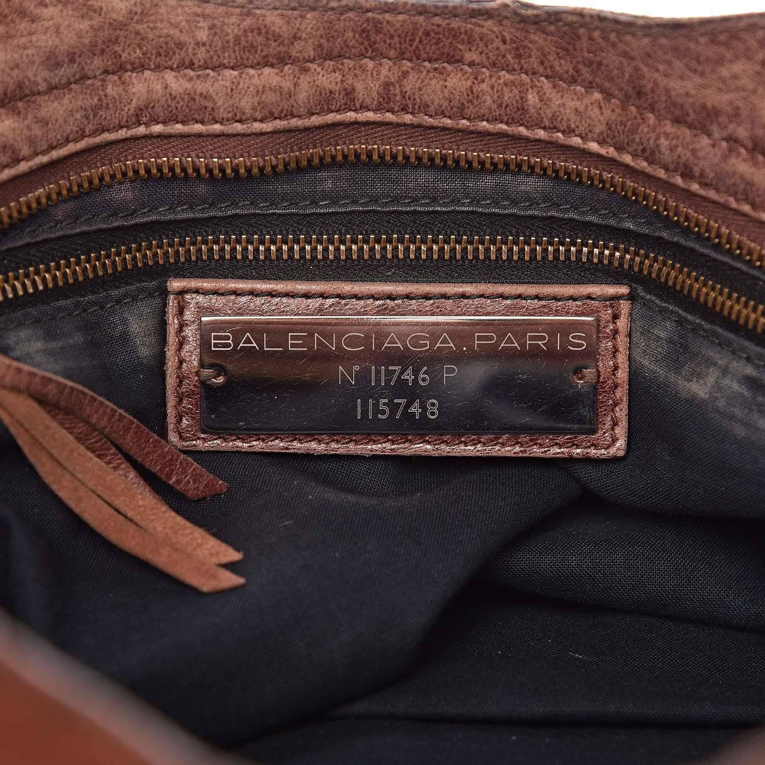 Balenciaga Agneau Classic Hardware City Castagna 7 of 18