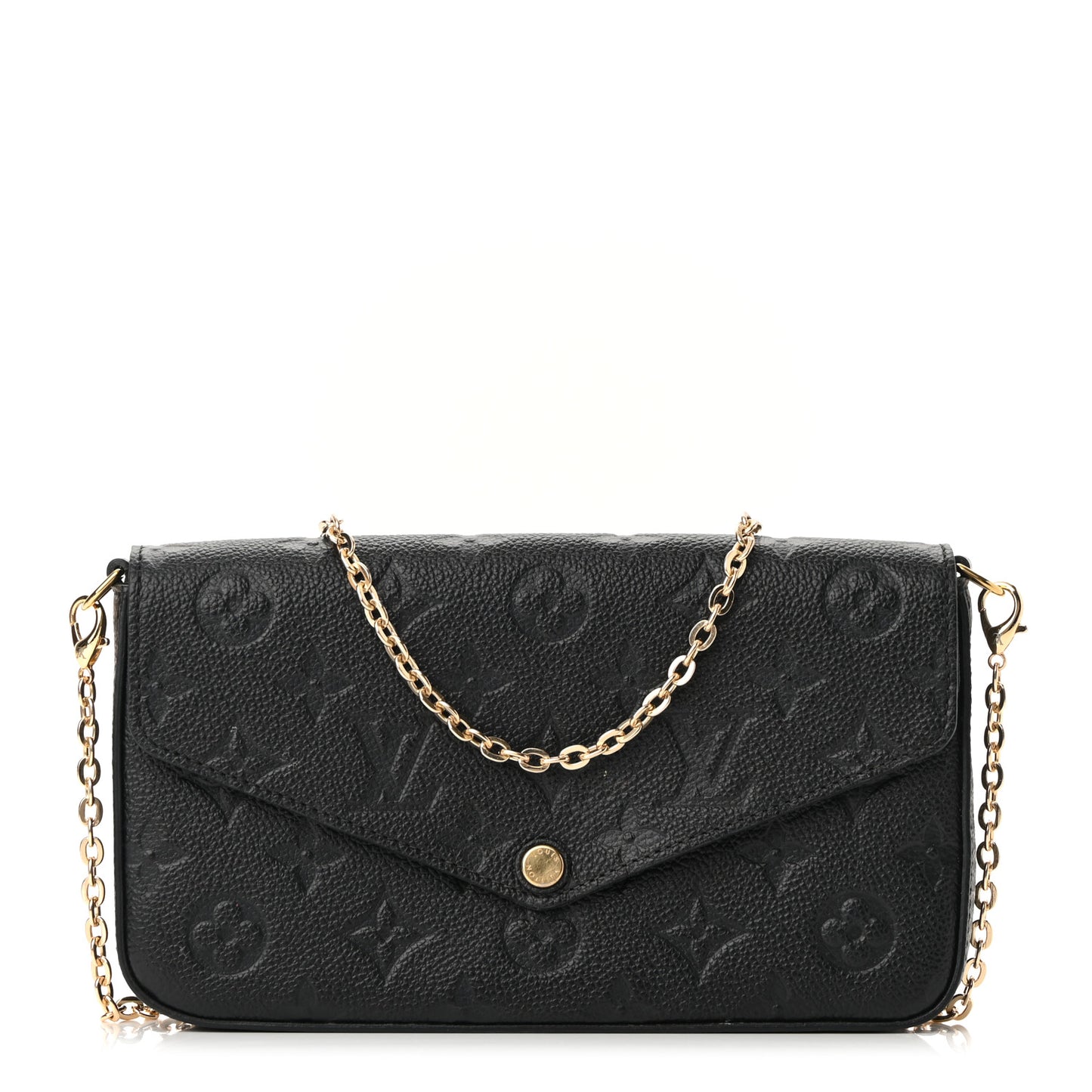 Empreinte Pochette Felicie Chain Wallet Black