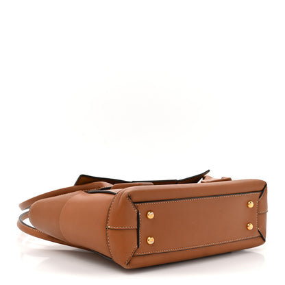 Bottega Veneta French Calfskin Maxi Intrecciato Small Arco Wood 4 of 17