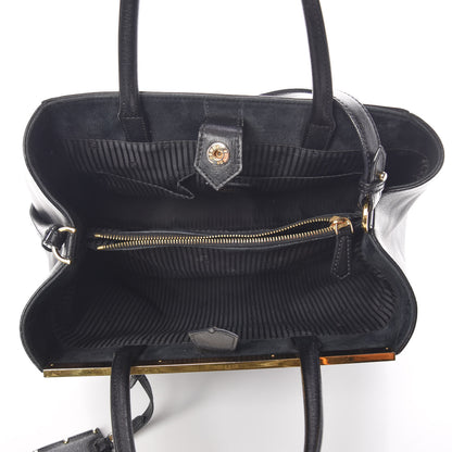 Fendi Vitello Elite Regular 2Jours Tote Black 8 of 10