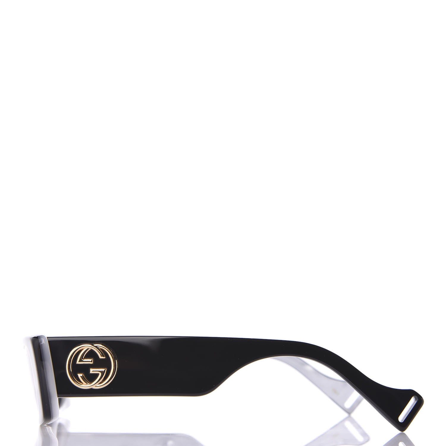 Gucci Acetate Rectangular Sunglasses GG0516S Black 2 of 7