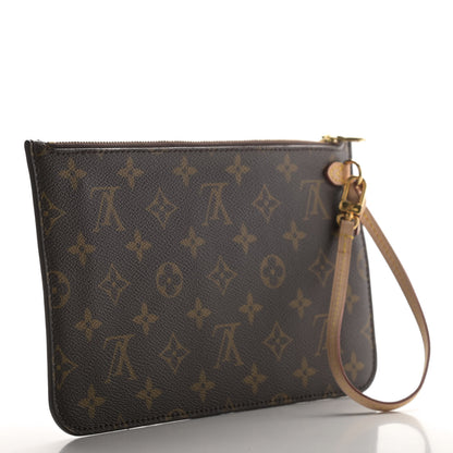 Louis Vuitton Monogram Neverfull MM GM Pochette 3 of 7