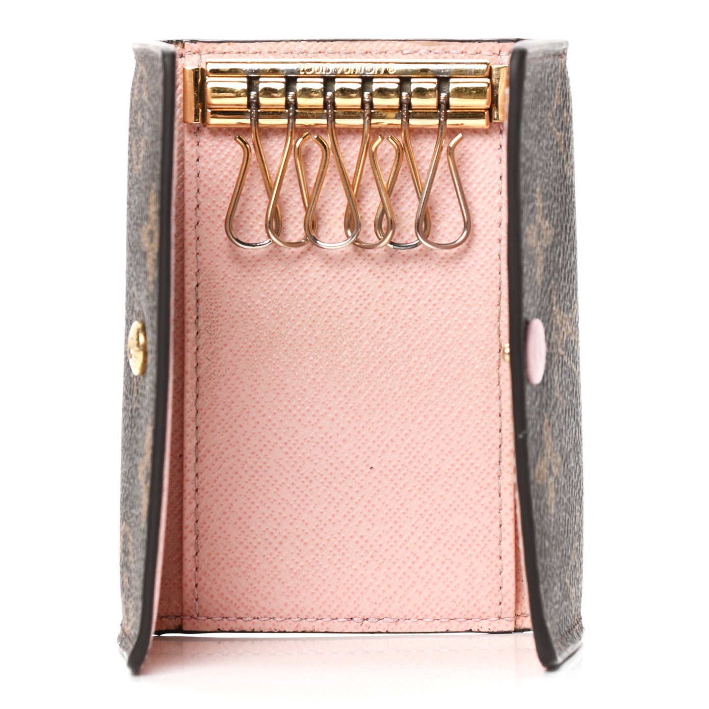 Monogram Multicles 6 Key Holder Rose Ballerine