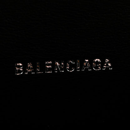 Balenciaga Grained Calfskin Hourglass Top Handle Bag XS Black 6 of 10