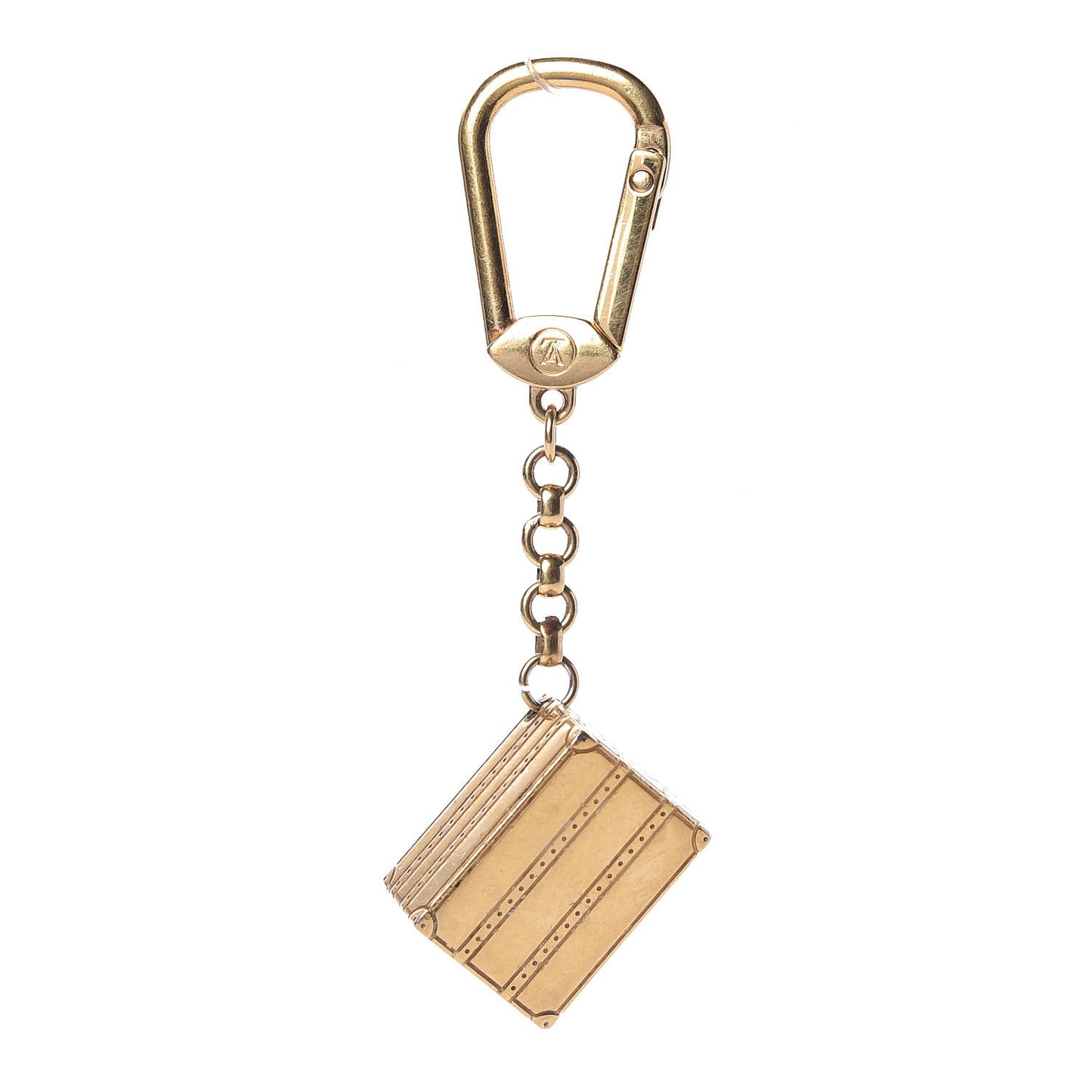 Trunk Bag Charm Gold