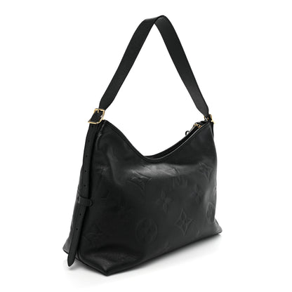 Louis Vuitton Empreinte Monogram Giant CarryAll MM Black 4 of 13