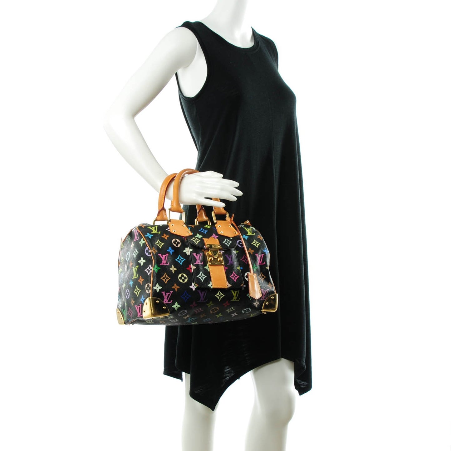 Monogram Multicolor Speedy 30 Black