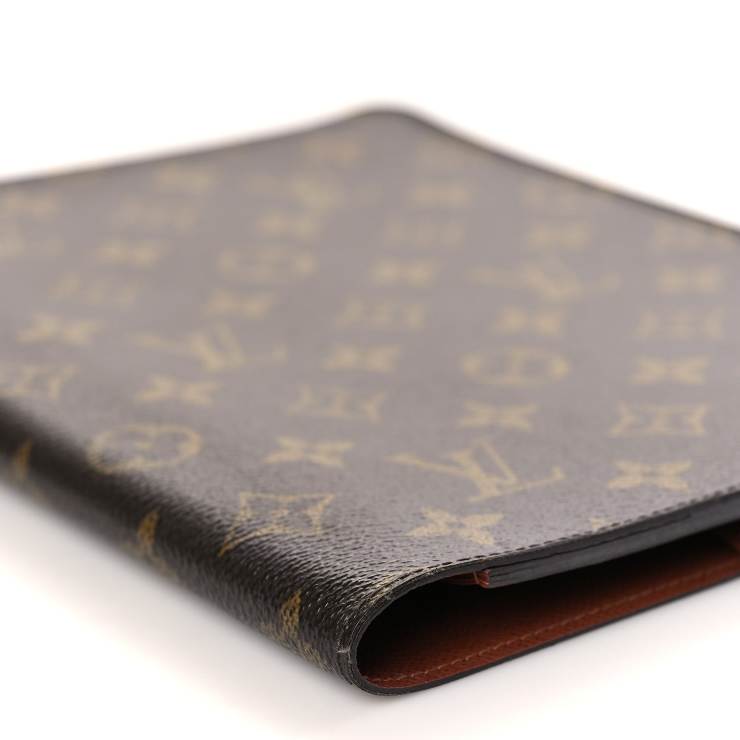 Monogram Desk Agenda Cover