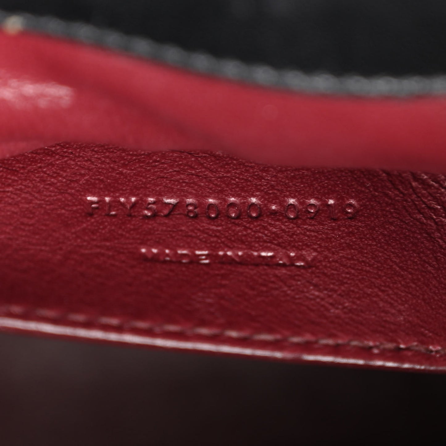 Smooth Calfskin Medium Classic Monogram Cassandra Top Handle Black Rouge Legion