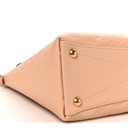 Louis Vuitton Empreinte V Tote MM Beige Rose Creme 7 of 9