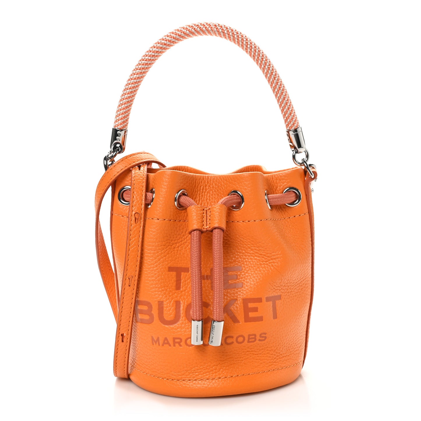 Grained Calfskin The Mini Bucket Bag Scorched