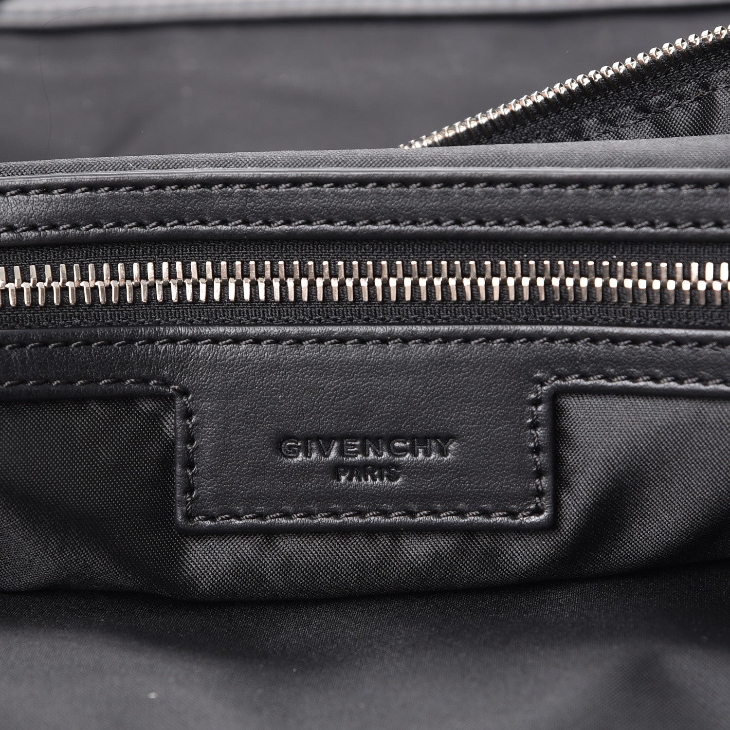 Givenchy Nylon Calfskin Gothic Tote Black 6 of 10