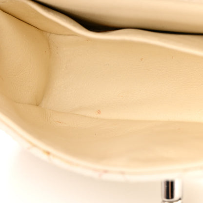 Chanel Caviar Quilted Extra Mini Flap White 11 of 15