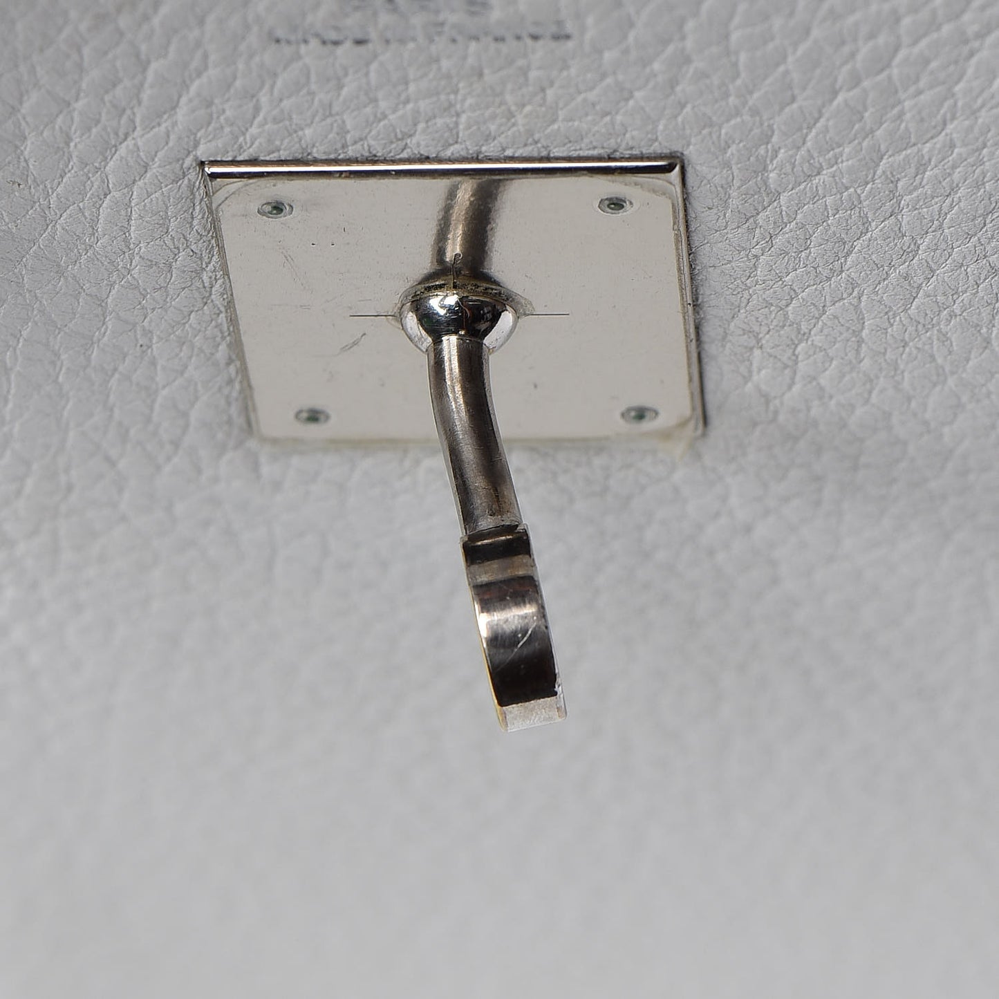 Taurillon Clemence Lizard Club Birkin 30 Gris Perle White Mykonos