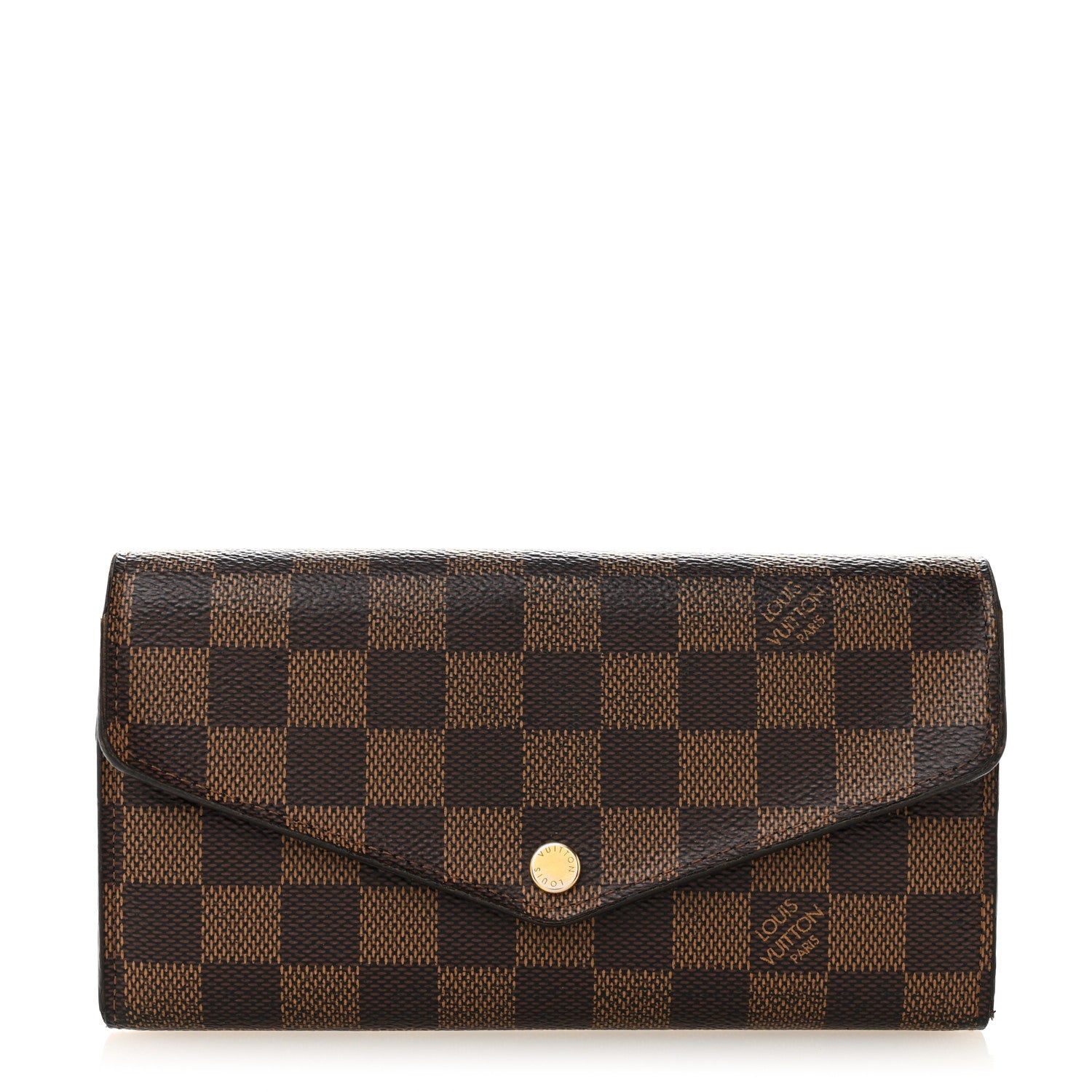 Louis Vuitton Damier Ebene Sarah Wallet NM 1 of 11