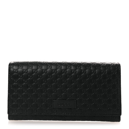 Gucci Soft Microguccissima Continental Wallet Black 1 of 11