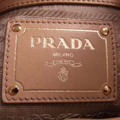 Prada Napa Antique Beige Leather Bag 9 of 11